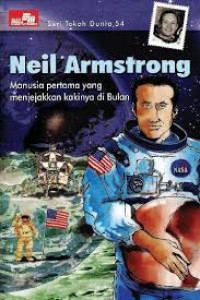 Image of Neil Amstrong Manusia Pertama yang Menjejakkan Kakinya di Bulan
